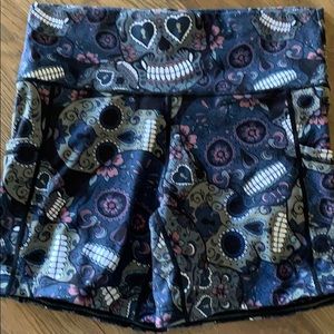 Cvg (Constantly Varied Gear) midnight skull shorts